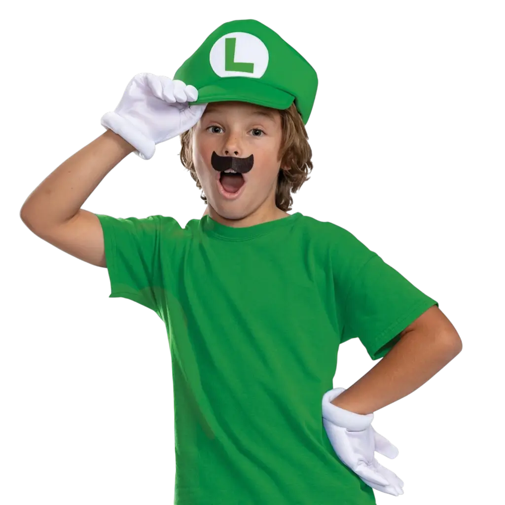 Kit di accessori per bambini Luigi Super Mario