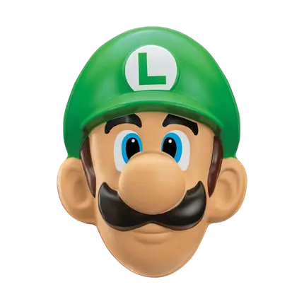 Maschera Luigi Super Mario™ per adulti - Accessori per travestimenti