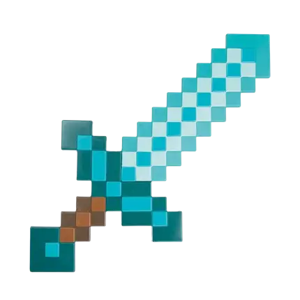 Spada Minecraft™ - Accessori in maschera per bambini