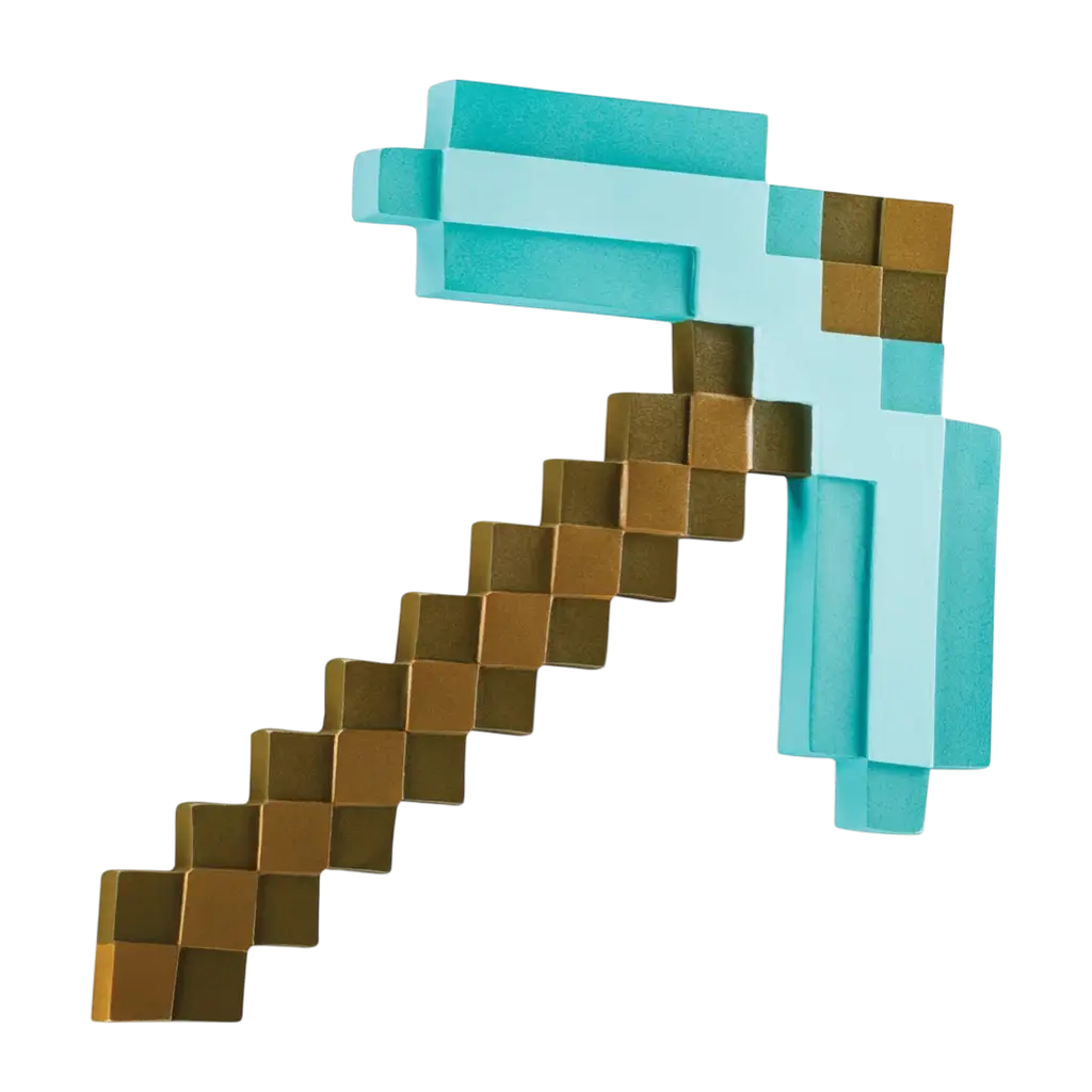 Piccone di Minecraft - Accessori in maschera per bambini