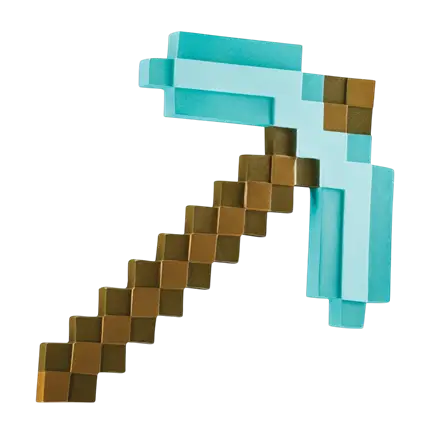 Piccone di Minecraft™ - Accessori in maschera per bambini