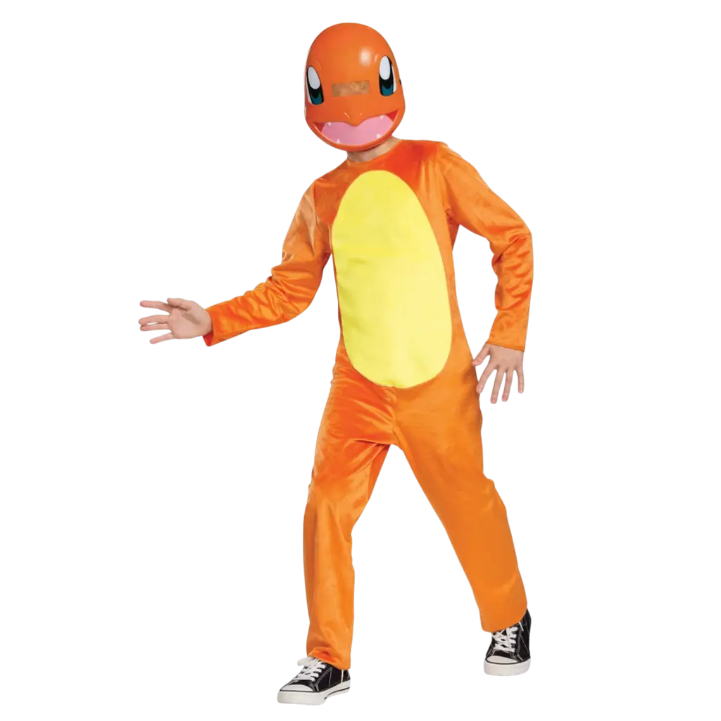 Pokémon Salamèche Travestimento Bambino 7-8 Anni