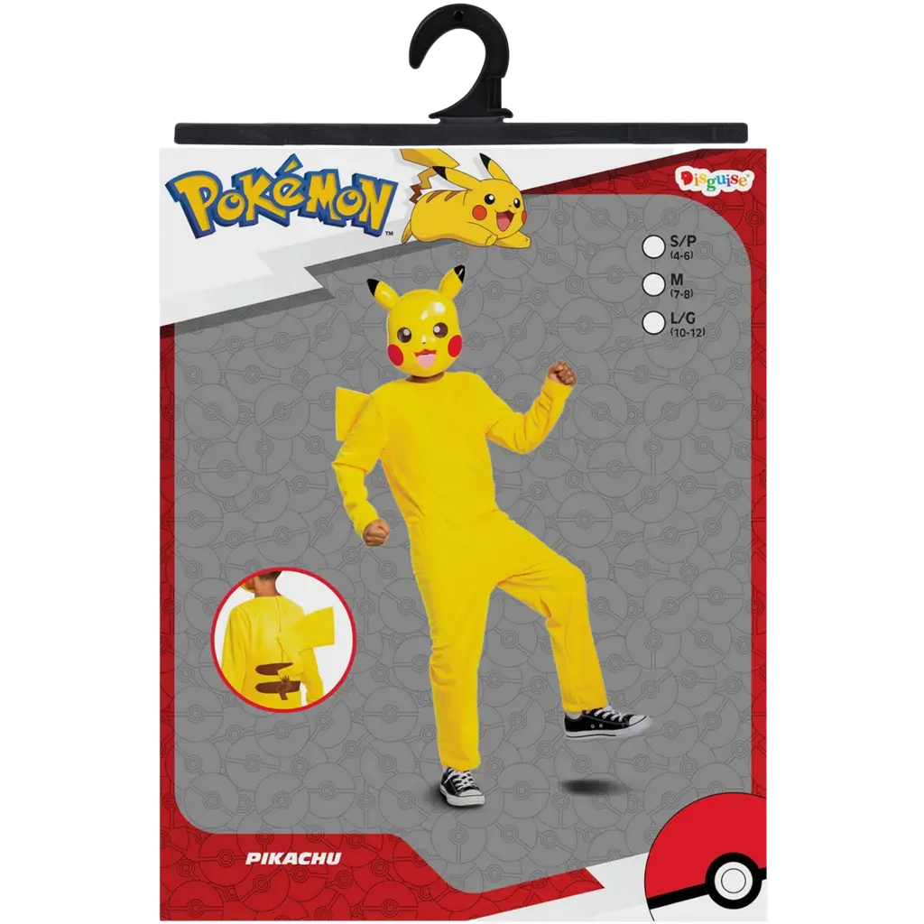 Pokémon™ Pikachu Travestimento 7-8 anni