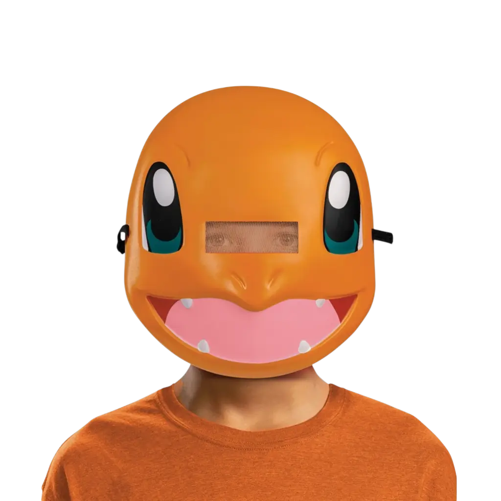 Maschera Pokémon™ Salamèche per bambini - Accessori per travestimenti