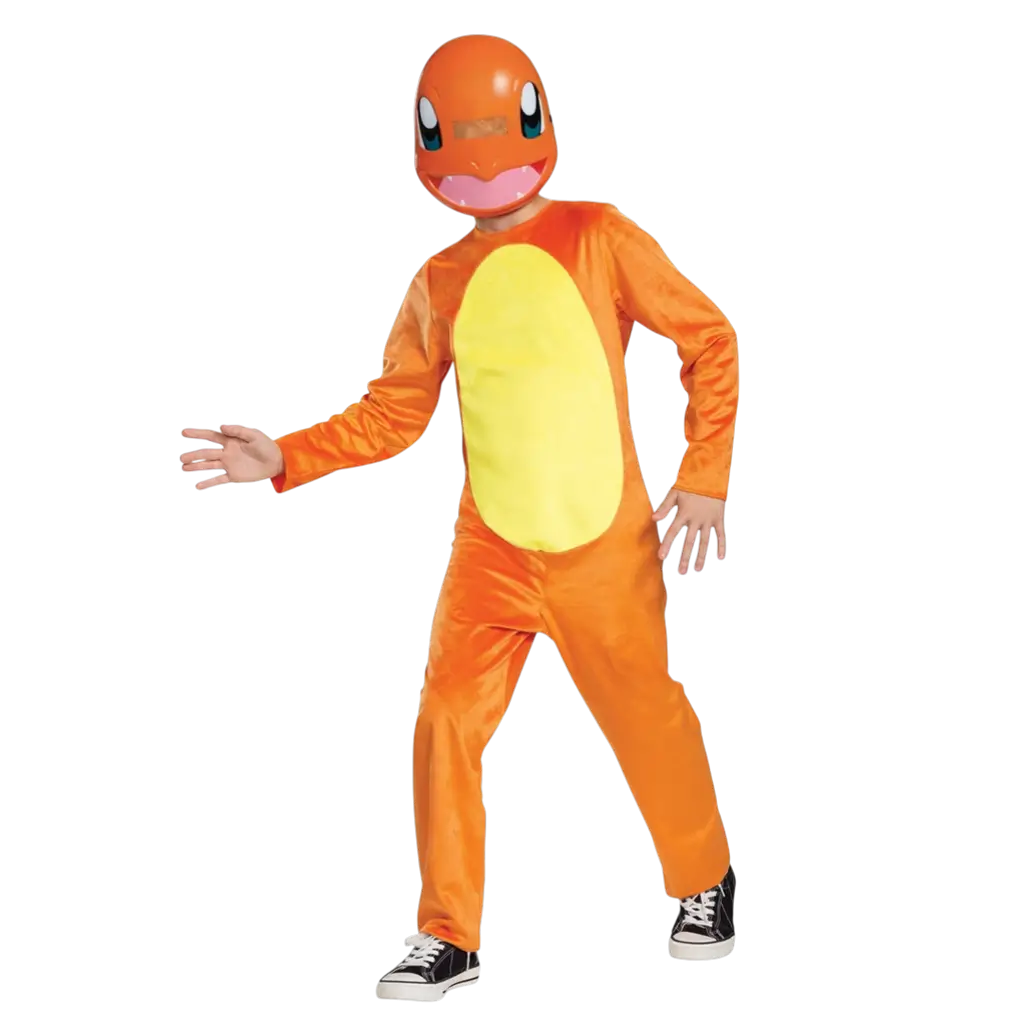 Maschera Pokémon™ Salamèche per bambini - Accessori per travestimenti