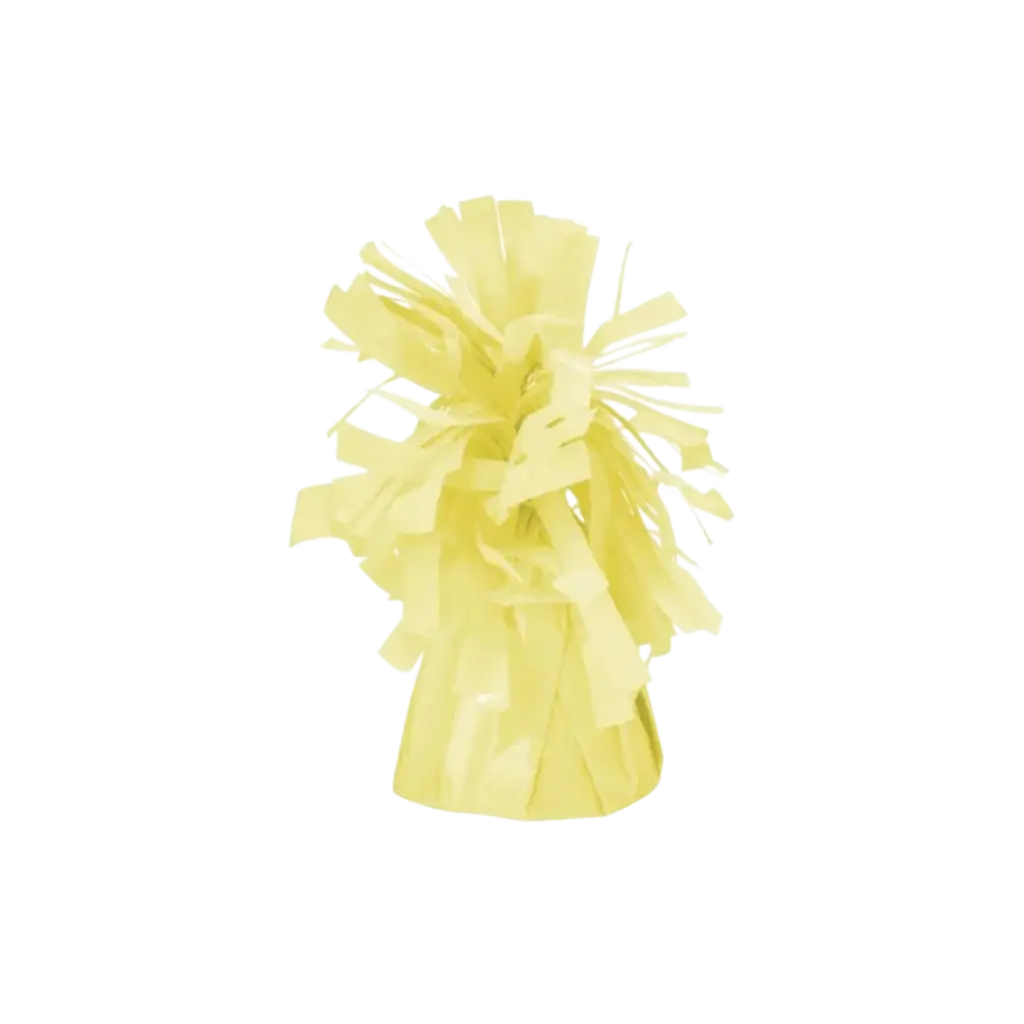 Peso per pallone giallo chiaro