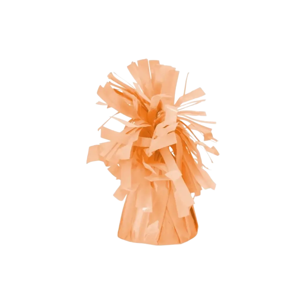 Peso del palloncino arancione leggero
