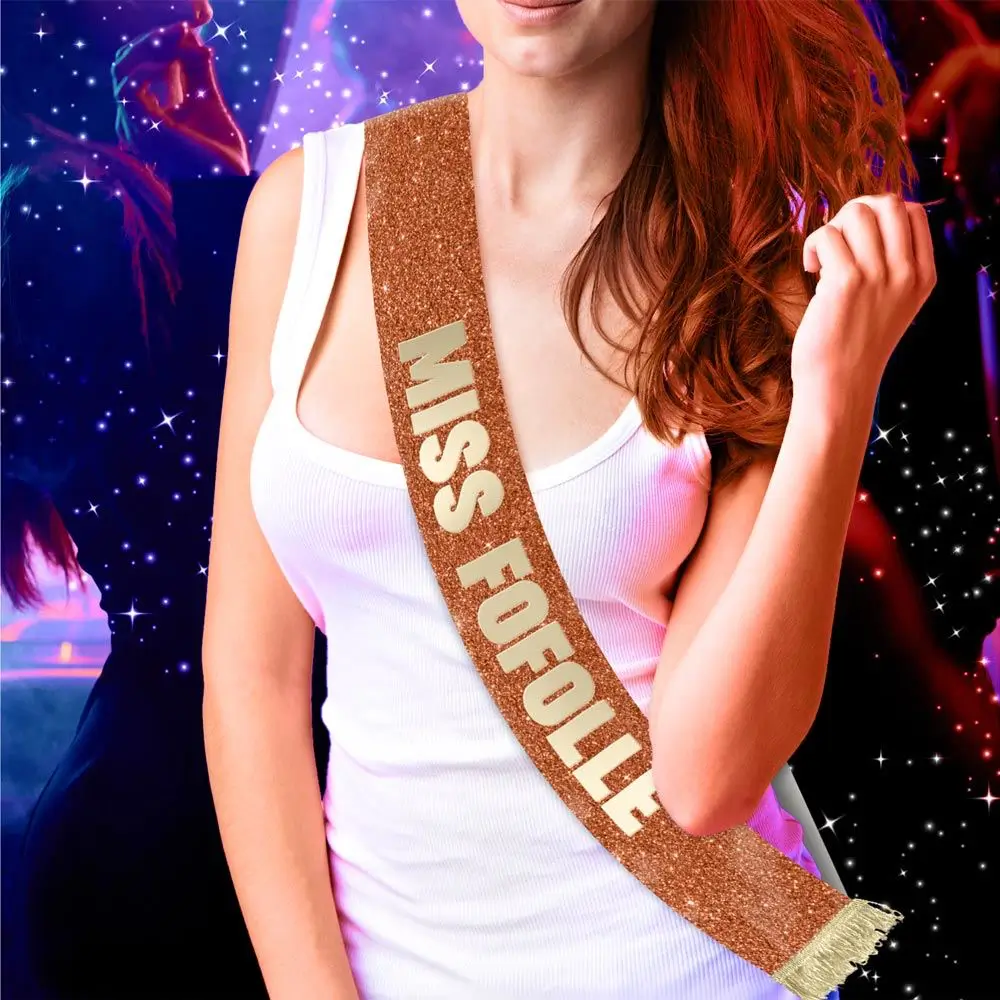 Sciarpa di paillettes Miss Fofolle - Accessori EVJF