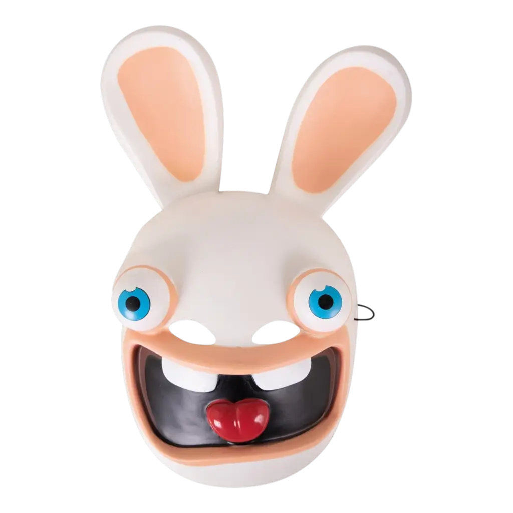 Maschera Rabbids in plastica - Accessori in maschera per bambini