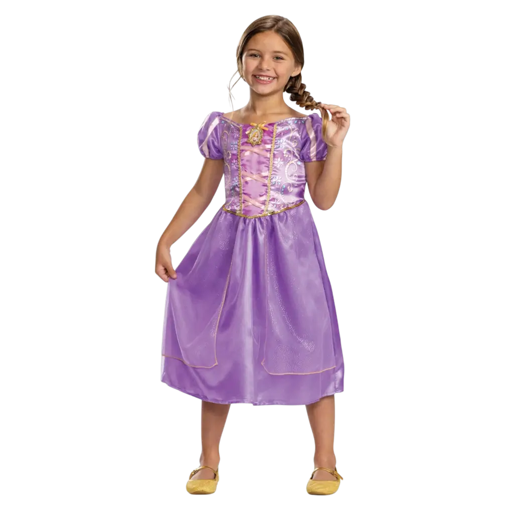 Disney™ Rapunzel Travestimento - Bambino 3-4 anni - Costume da principessa