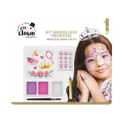 Kit per il trucco della principessa - Accessori per il travestimento