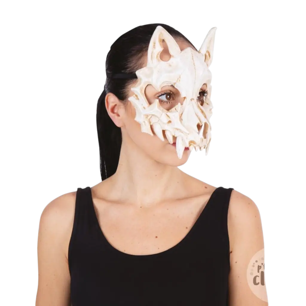 Maschera da scheletro animale per adulti - Design casuale - Accessori per Halloween