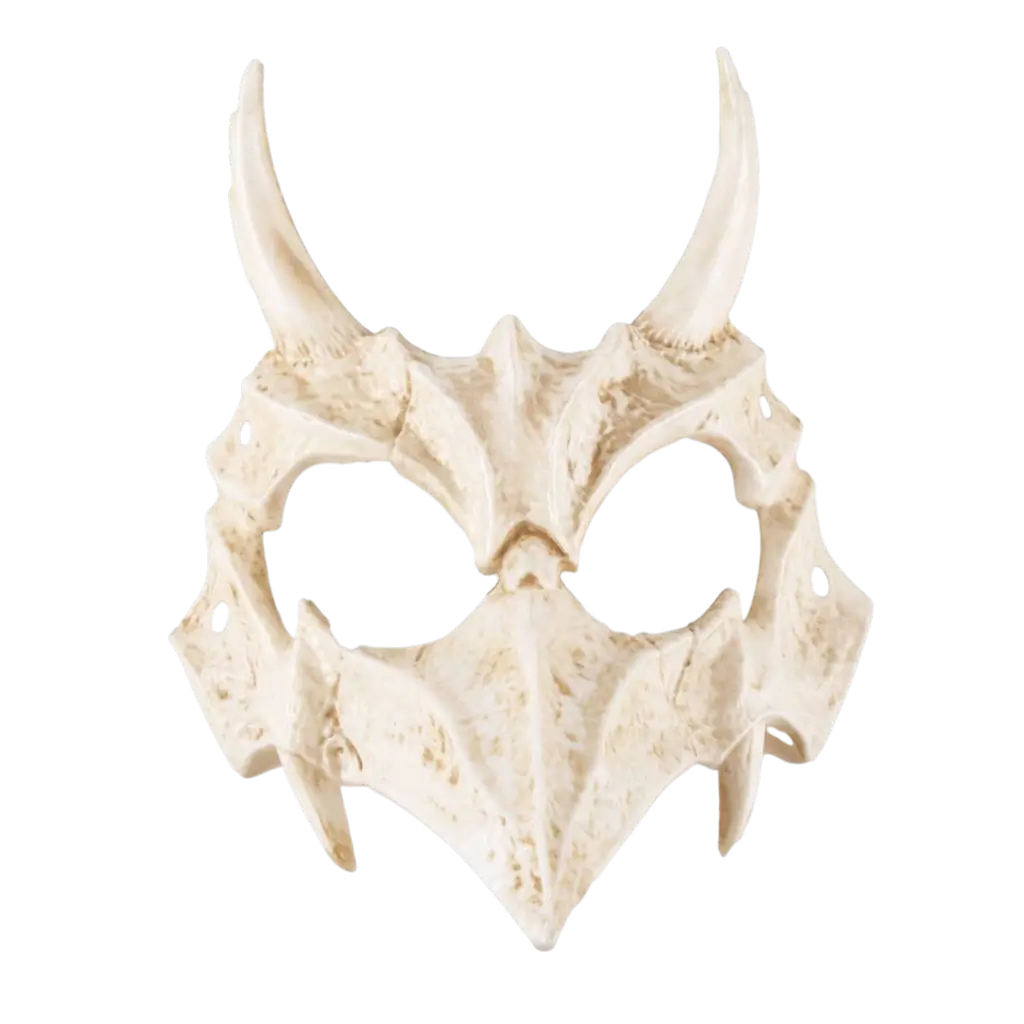 Maschera da scheletro animale per adulti - Design casuale - Accessori per Halloween
