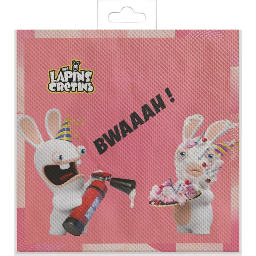 Tovaglioli Rabbids™ Set di 20 - Decorazione per la tavola di compleanno