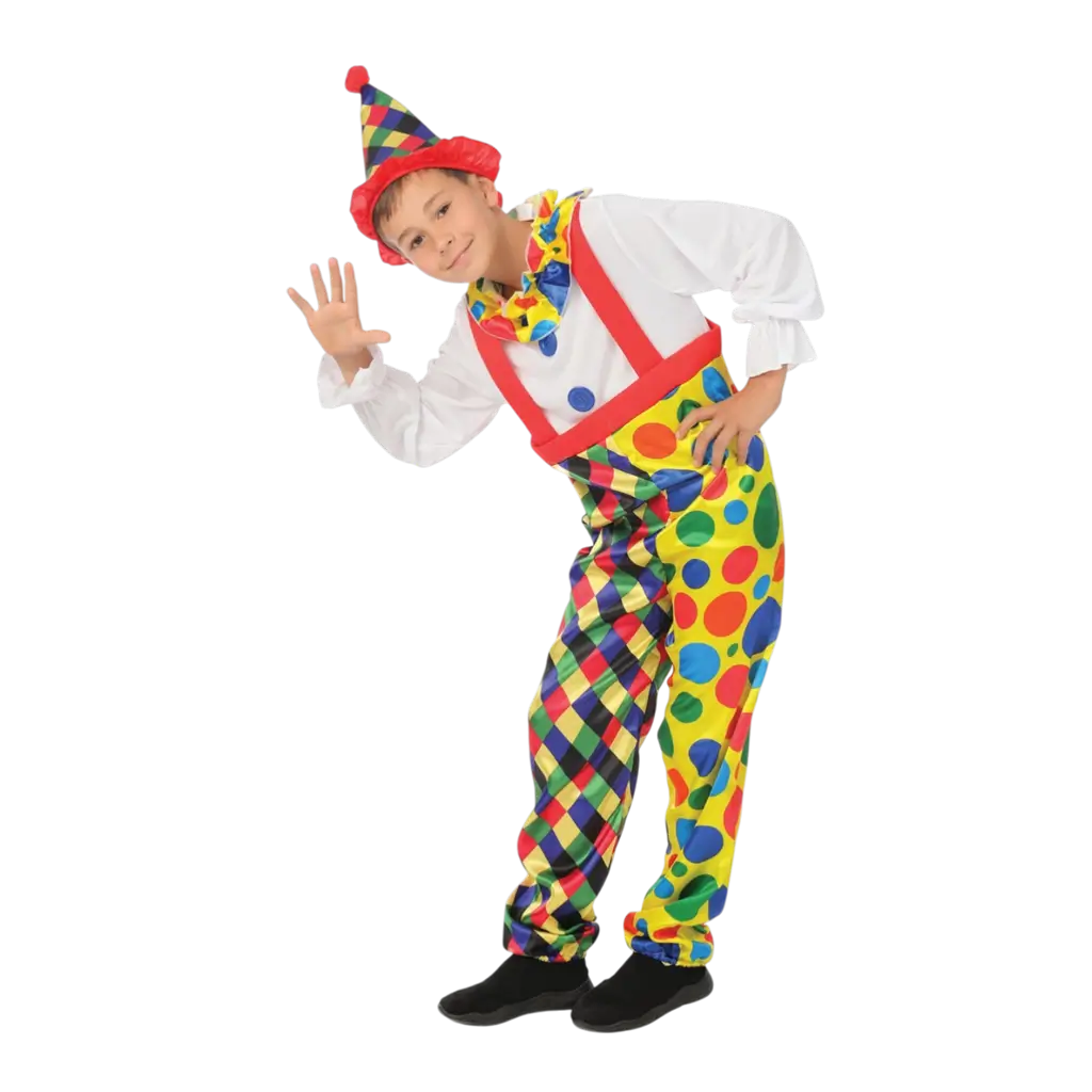 Costume da clown per bambini 5-6 anni - Costume da clown