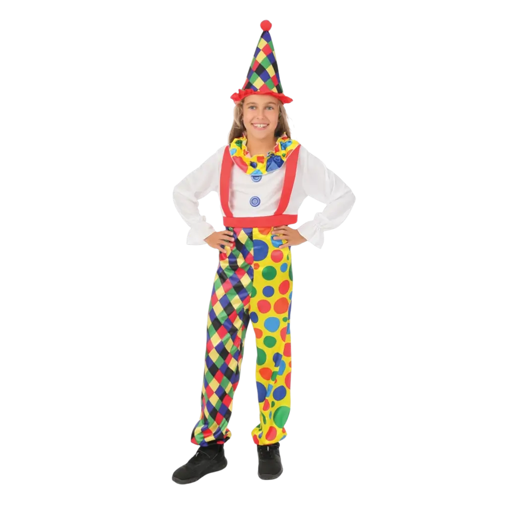 Costume da clown per bambini 5-6 anni - Costume da clown