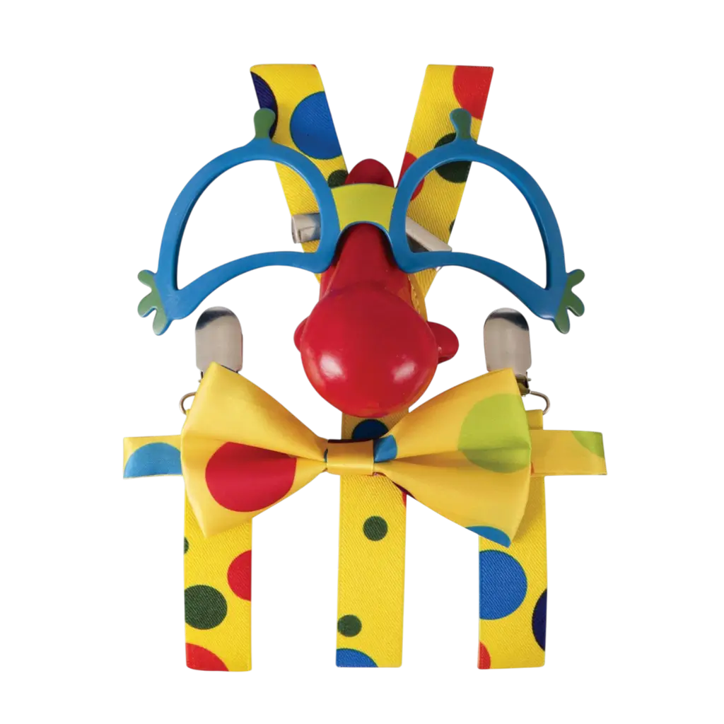 Kit clown adulto - Accessori per il travestimento