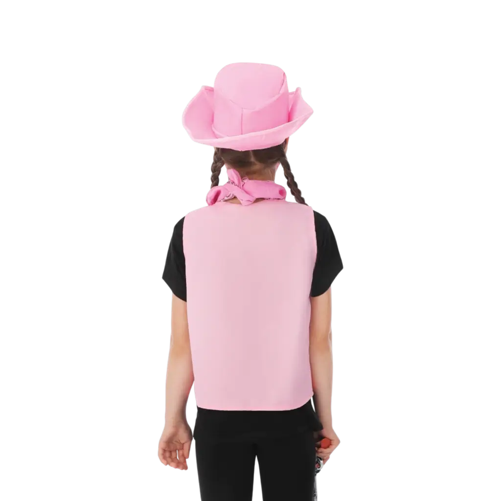 Kit da cowgirl per bambini taglia unica - Accessori per costumi western