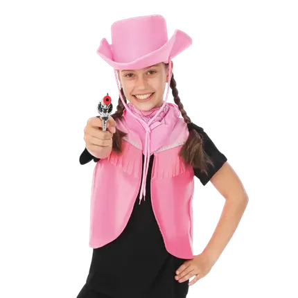 Kit da cowgirl per bambini taglia unica - Accessori per costumi western