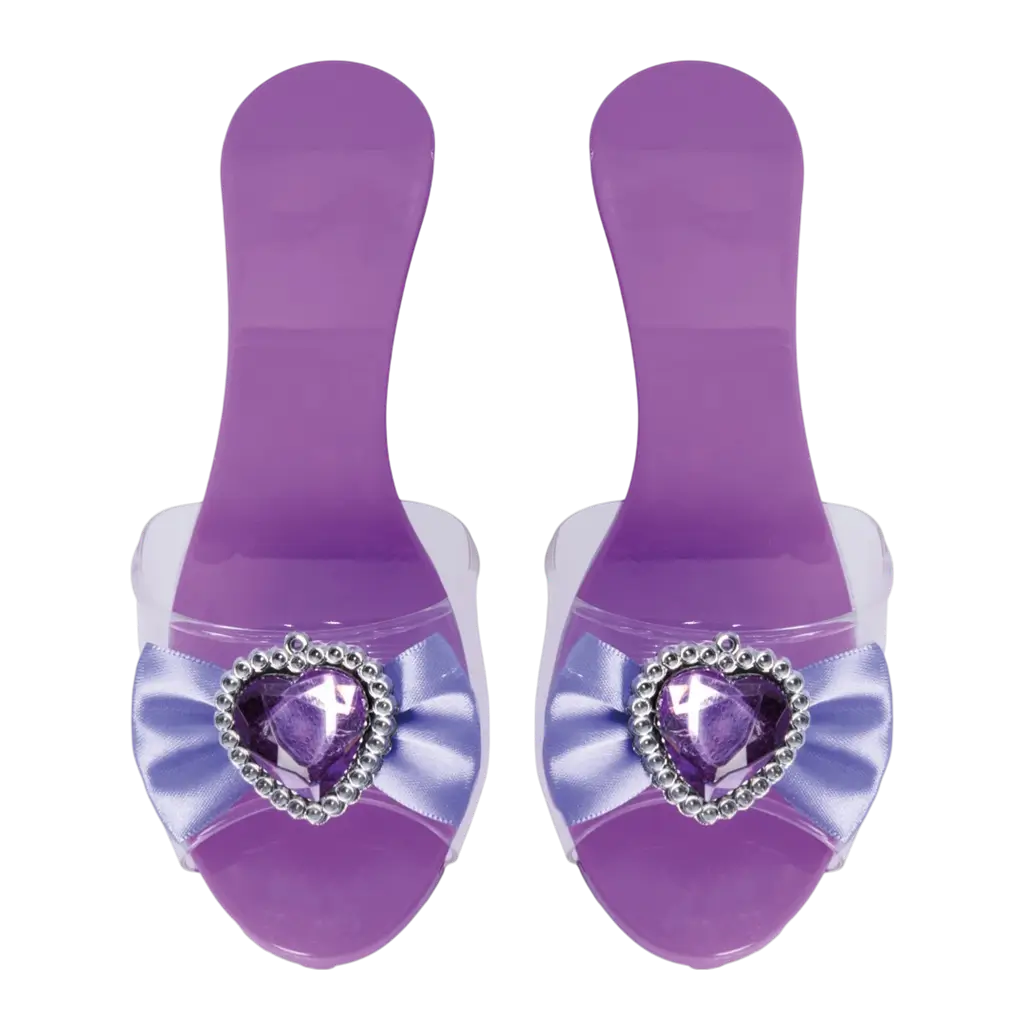 Scarpe da principessa per bambini viola - Accessori da principessa