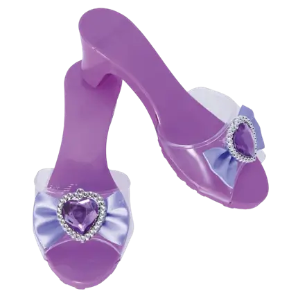 Scarpe da principessa per bambini viola - Accessori da principessa