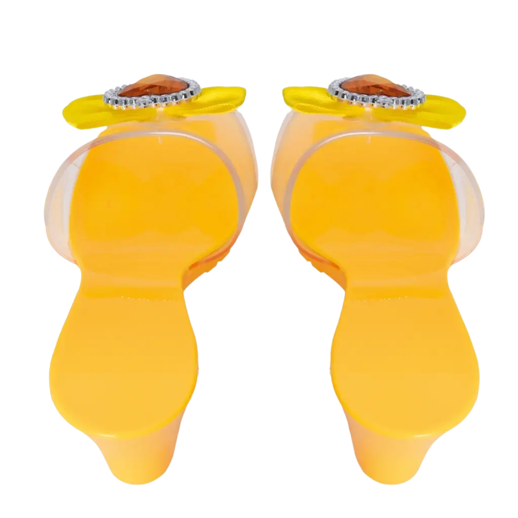 Scarpe da principessa per bambini gialle - Accessori da principessa