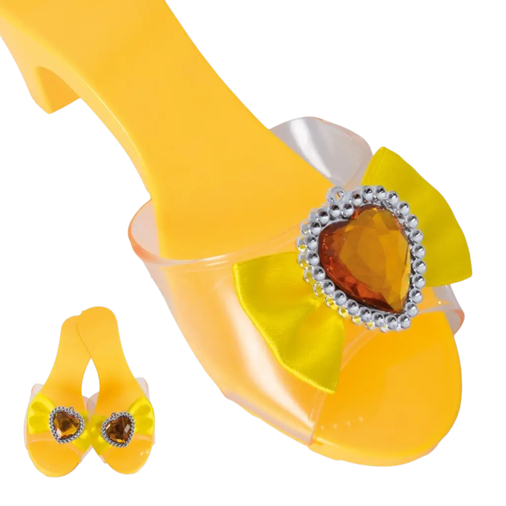 Scarpe da principessa per bambini gialle - Accessori da principessa
