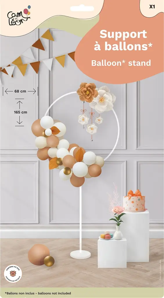 Portapalloncini a cerchio - Accessori per archi di palloncini