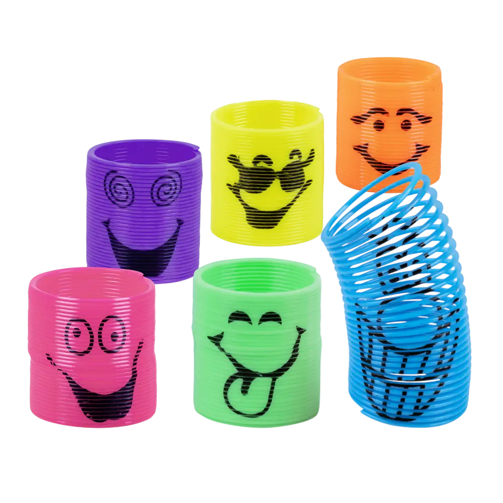 Molle giocattolo per bambini x6 Smile - Regali di compleanno Ospiti