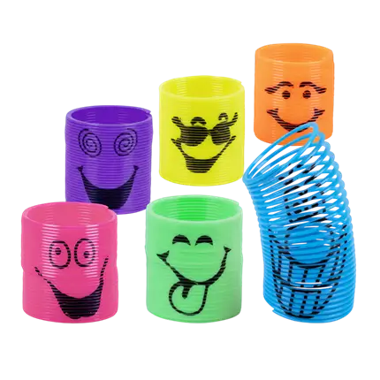 Molle giocattolo per bambini x6 Smile - Regali di compleanno Ospiti