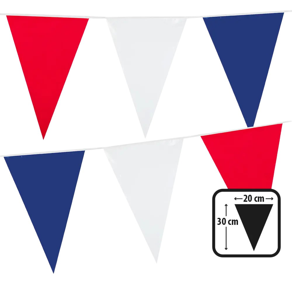 Ghirlanda tricolore - Decorazione Fête Nationale France