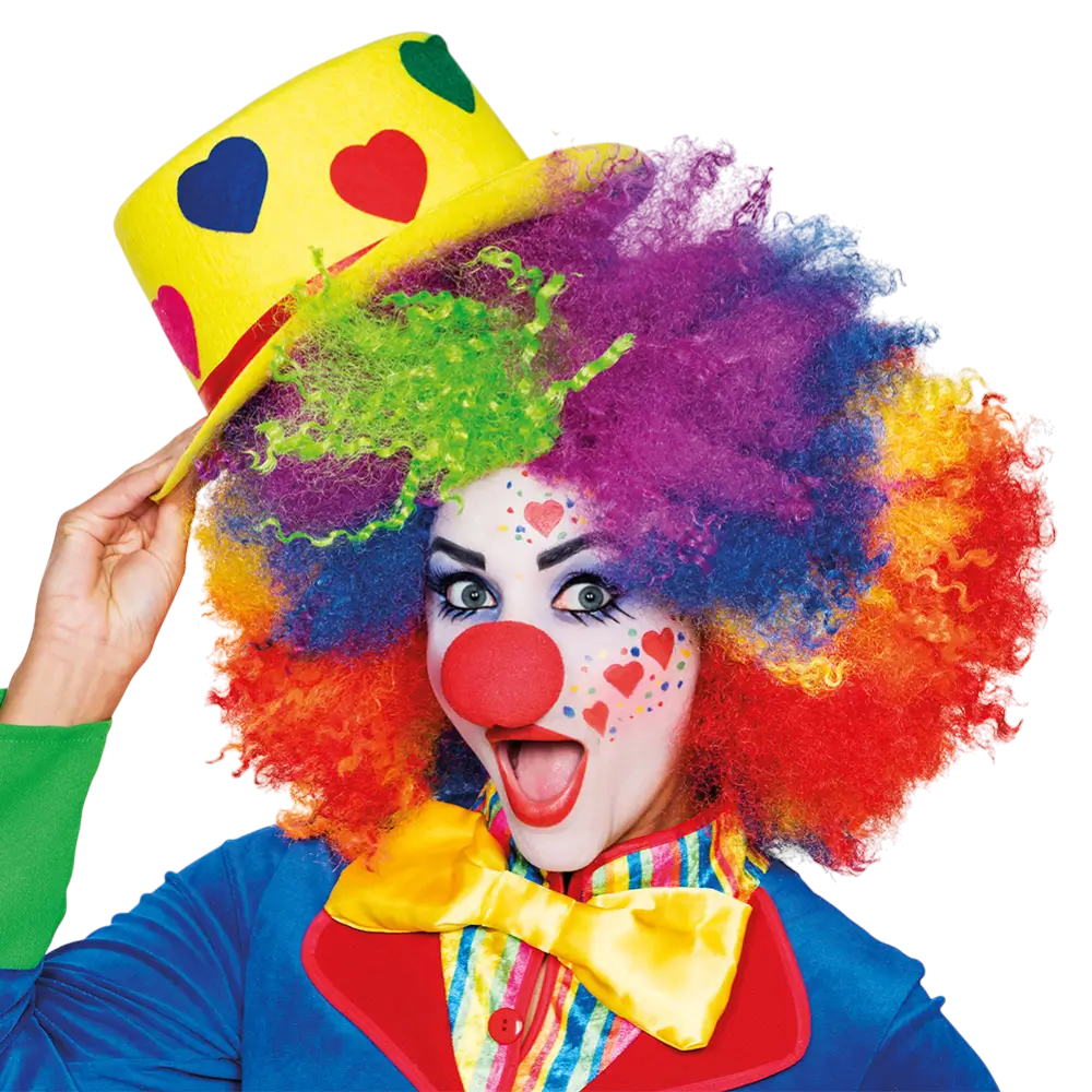 Kit completo per il trucco del clown - Maquillage Carnaval Halloween Enfant