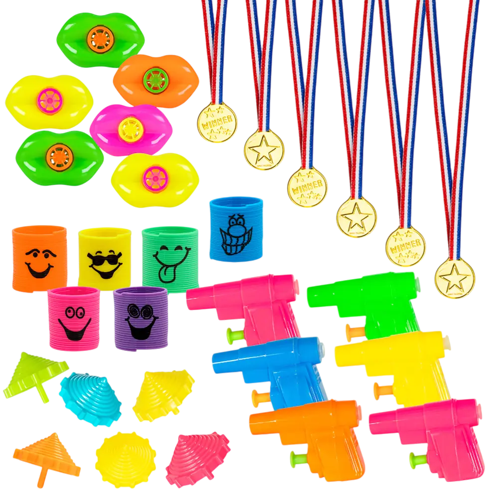 Sacco di 30 giocattoli per il compleanno - Regali per gli invitati alla festa di compleanno dei bambini