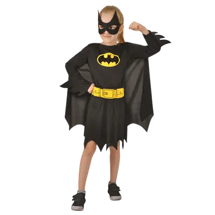 Batgirl travestimento bambina 8-10 anni - Costume da supereroe per bambini