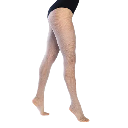 Collant a rete bianchi da donna - Accessorio sexy per travestimenti da sera