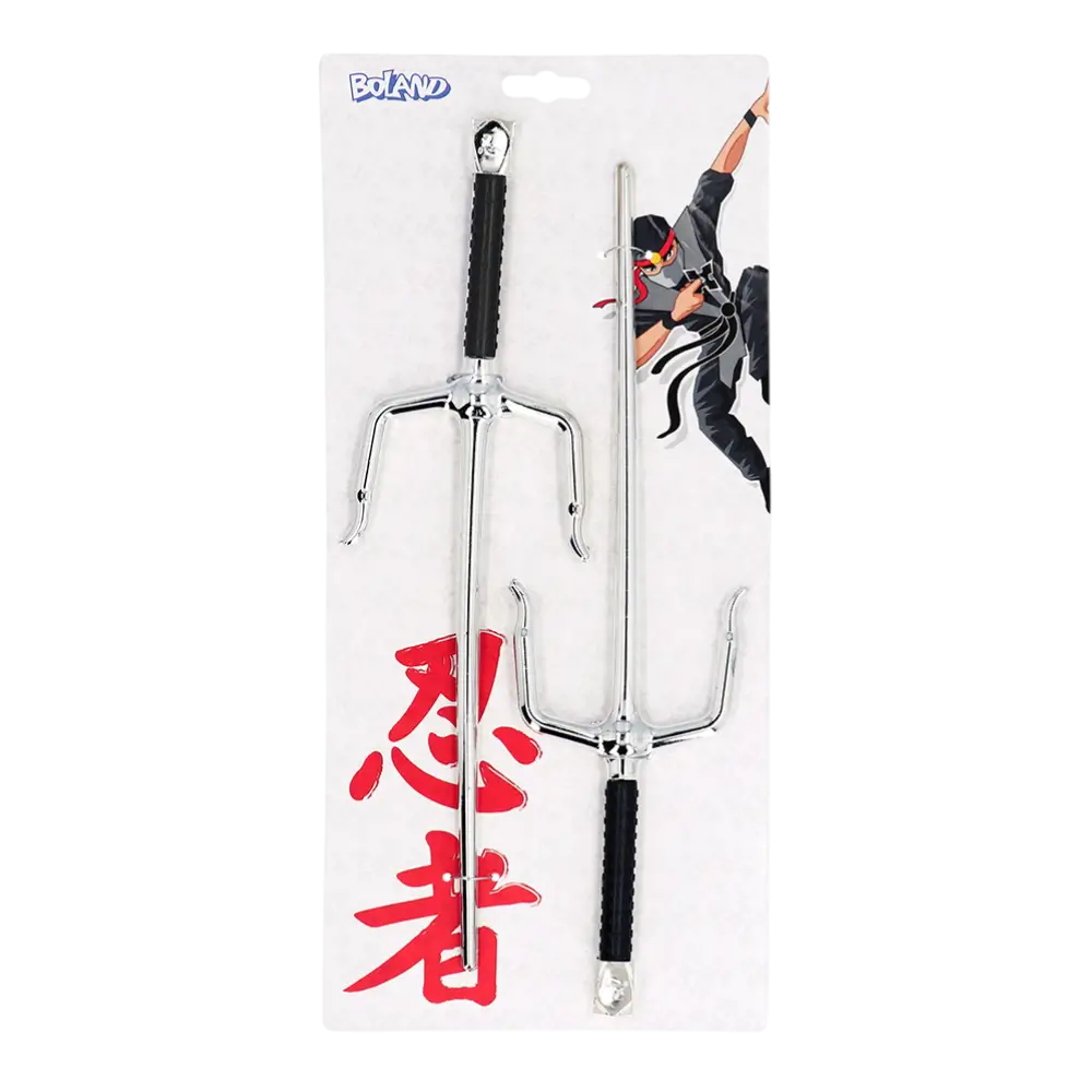 Kit 2 Sai Ninja - Accessori per il travestimento da Ninja