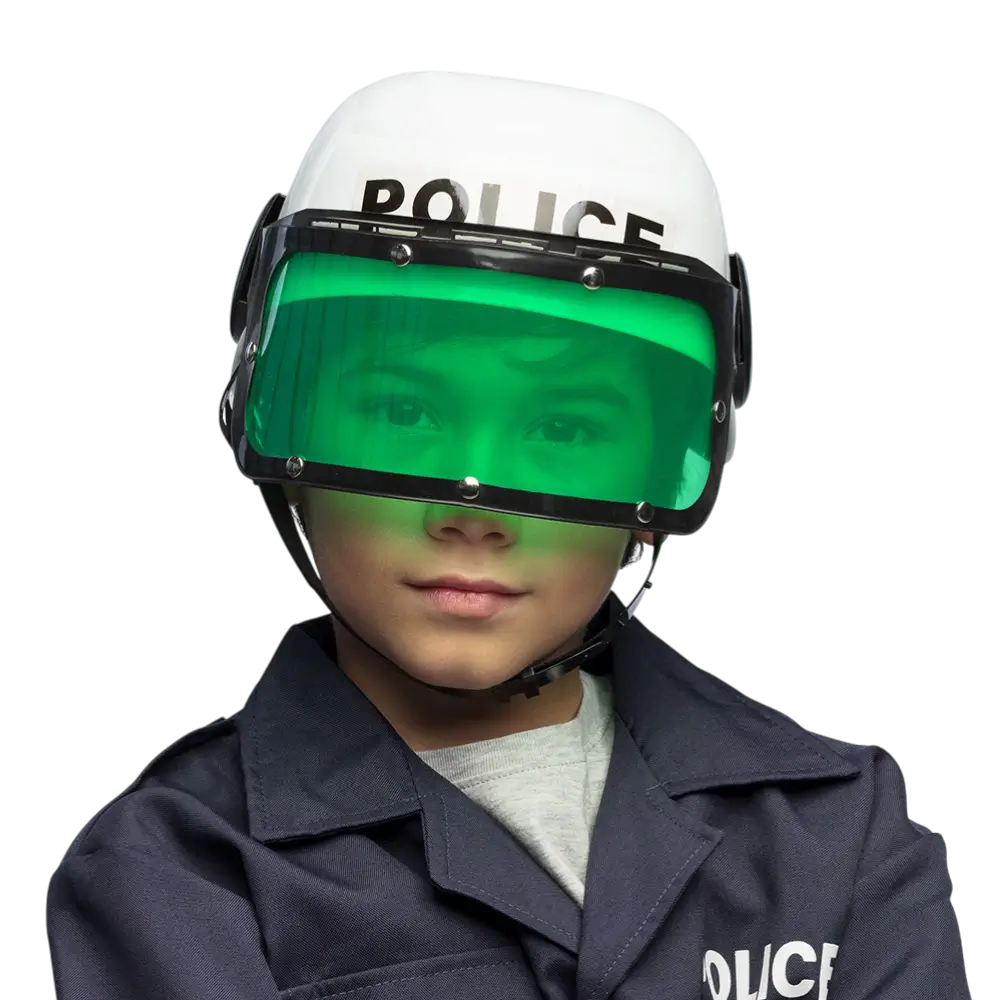 Casco da poliziotto per bambini - Travestimento di compleanno per bambino