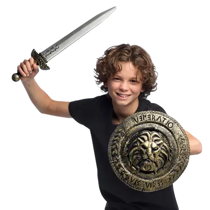 Kit cavaliere per bambini - Accessori per travestimenti per ragazzi