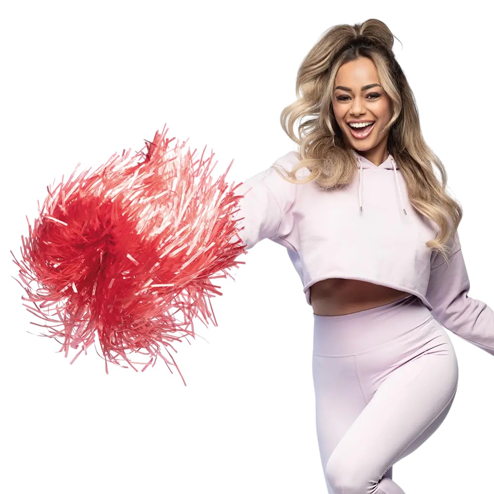 Pom Pom Rouge - Accessori Cheerleader EVJF
