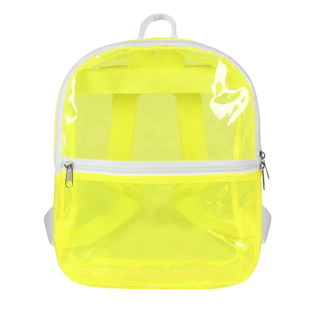 Zaino giallo fluo - Accessorio per festival serali fluo