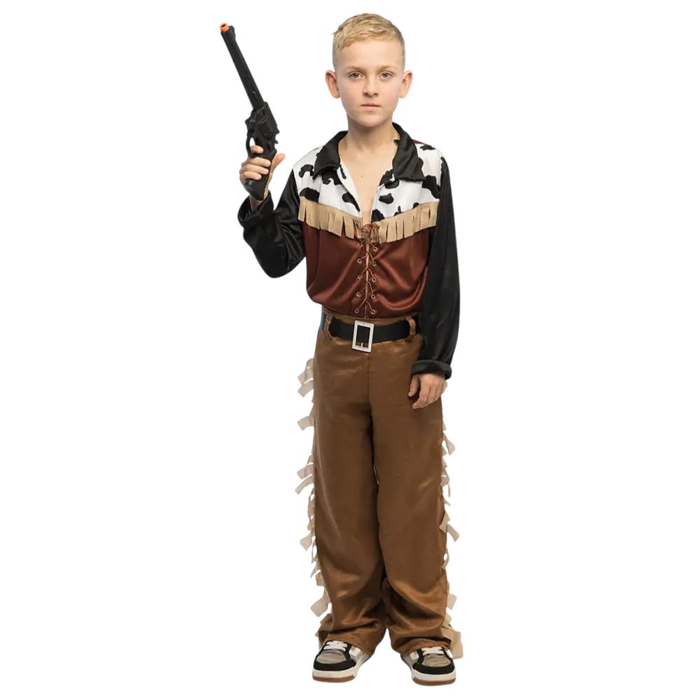Travestimento da cowboy per bambini di 3-4 anni - Costume western ragazzo Carnevale