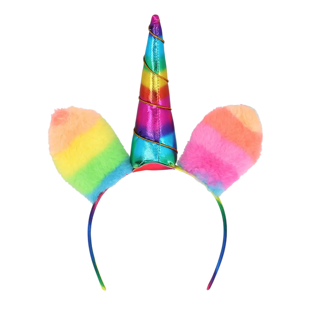 Kit unicorno arcobaleno per bambini - Accessori per travestimenti fantasy da fata
