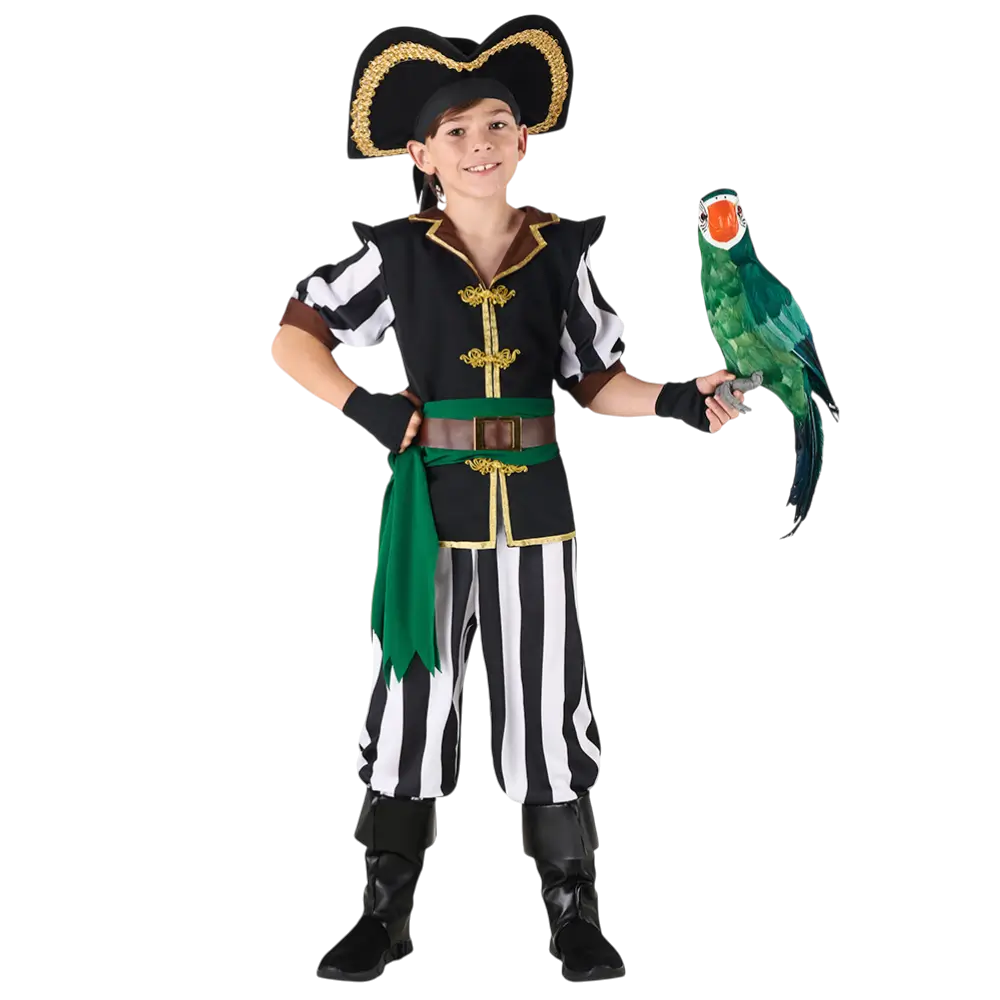 Travestimento da pirata per bambino 5-6 anni - Costume da pirata per bambini
