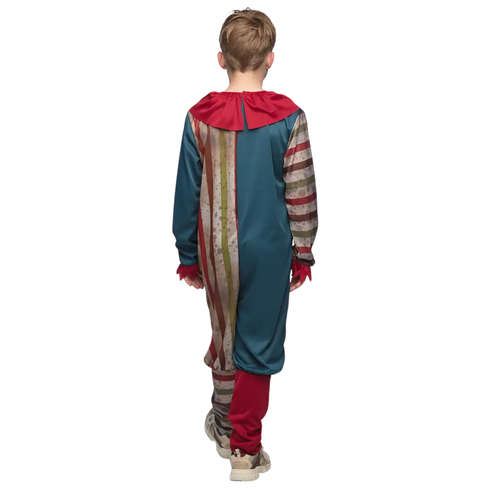 Travestimento da clown malvagio per bambino 4-6 anni - Costume di Halloween horror