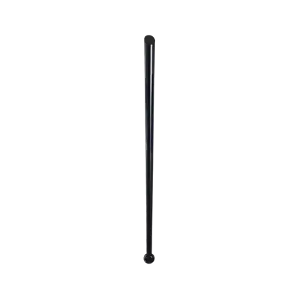 Agitatore per cocktail PILLON 16 cm in PP nero - Riutilizzabile (confezione da 100)