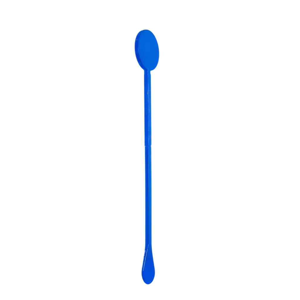 Agitatore per cocktail (Mojito, CaÏpi) in PP blu da 17 cm - Riutilizzabile (confezione da 100)
