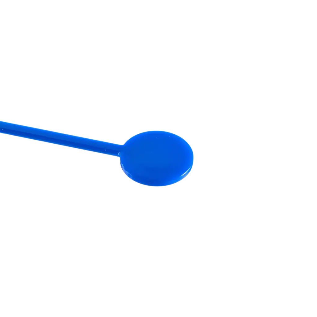 Agitatore per cocktail (Mojito, CaÏpi) in PP blu da 17 cm - Riutilizzabile (confezione da 100)