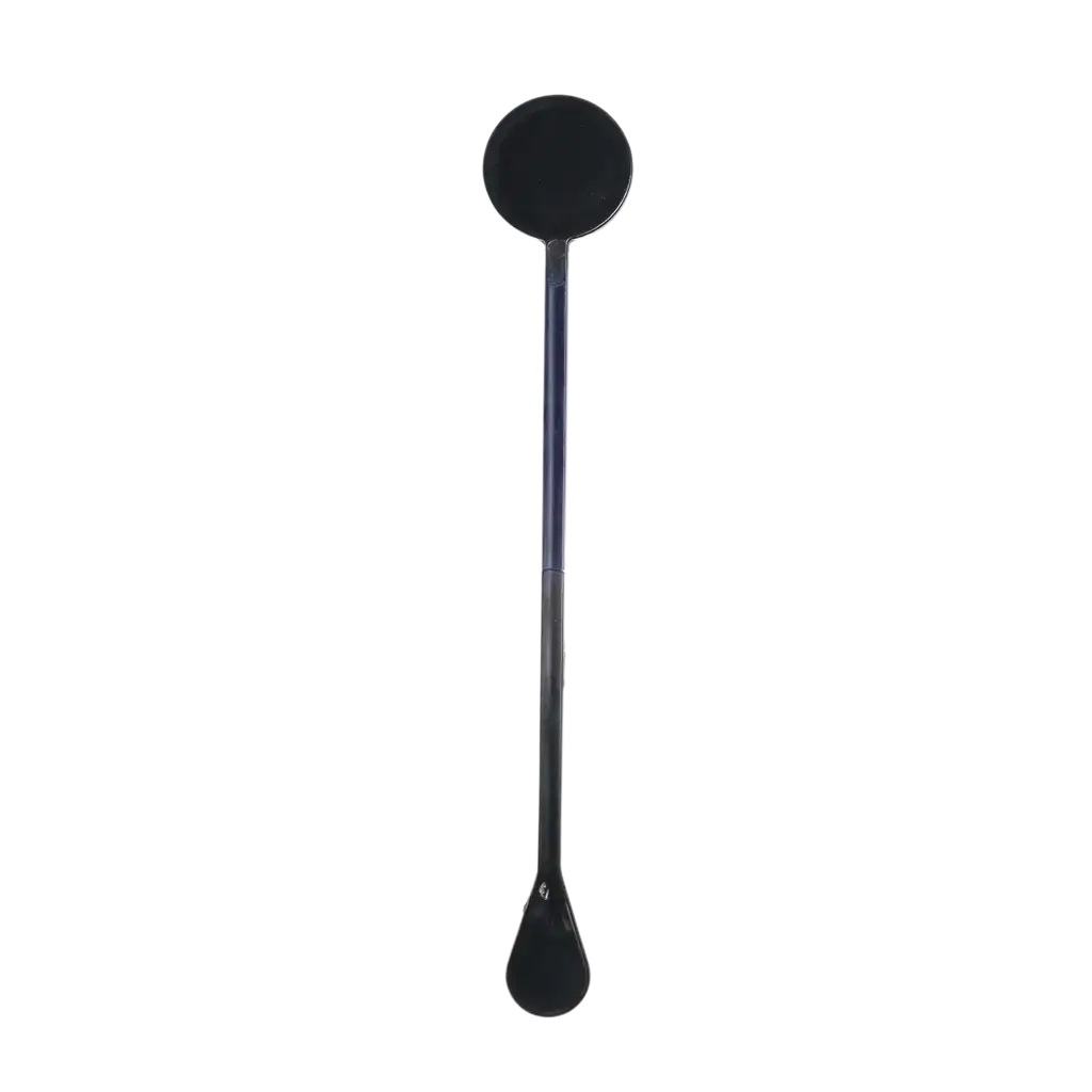 Agitatore per cocktail (Mojito, Caïpi) in PP nero da 17 cm - Riutilizzabile (confezione da 100)