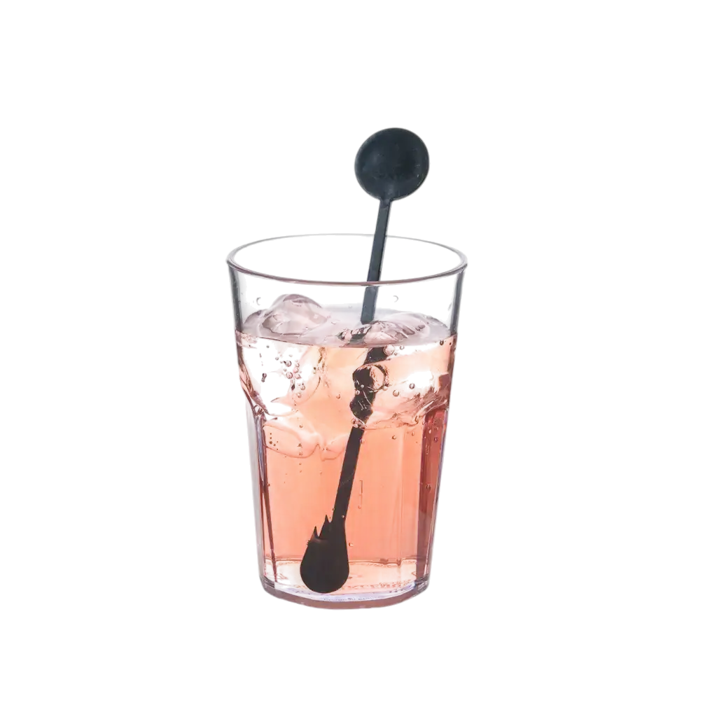 Agitatore per cocktail (Mojito, Caïpi) in PP nero da 17 cm - Riutilizzabile (confezione da 100)