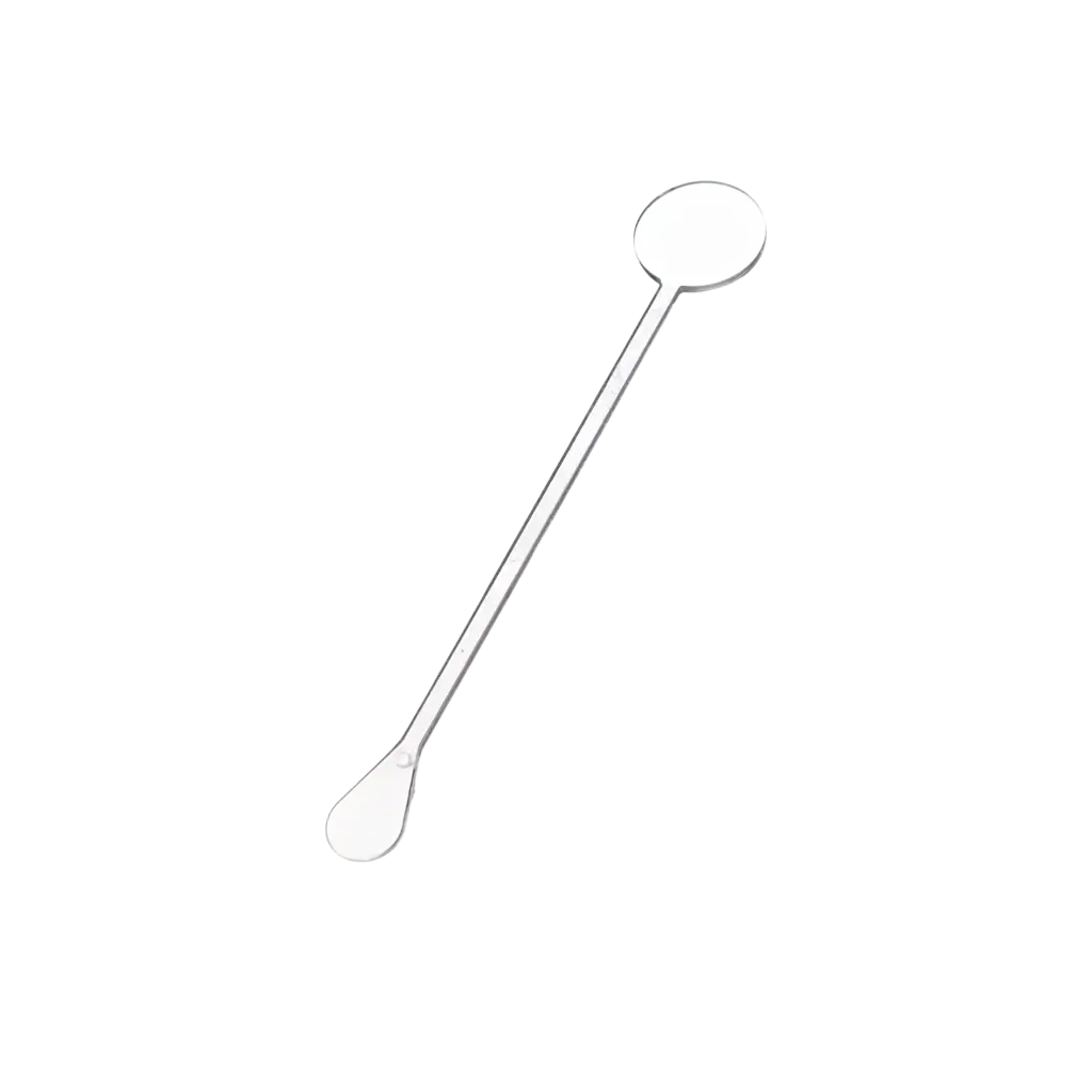 Agitatore per cocktail 17 cm in PP trasparente (Mojito, Caïpi) - Riutilizzabile (confezione da 100)